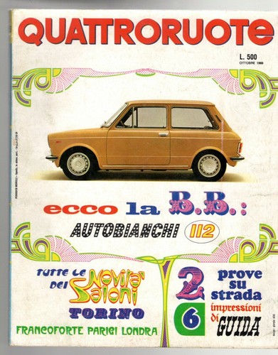 Quattroruote 1969 - n.10,