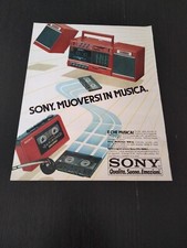 1985 SONY WALKMAN WM6 RADIO
