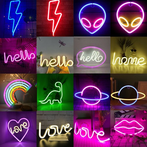 Insegna led neon luce luci - led,