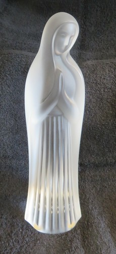 Statuina madonna cristallo - statuina,