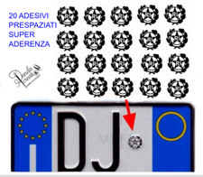 20 sticker coat of arms TARGA