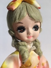 ? Lady Doll Carillon 60s 70s Vintage Original Bambola Dama Japanese Style