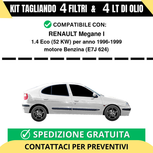 Tagliando per renault megane - renault, i