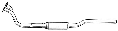 Tubo gas scarico - cv,