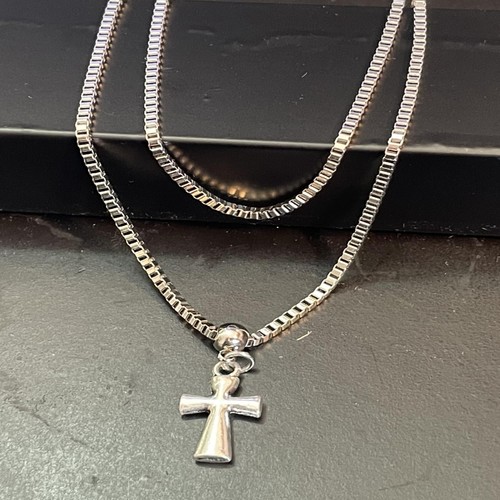 Collana rosario con croce - , in