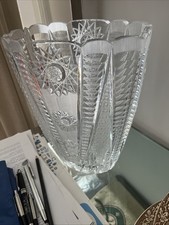 Vaso Cristallo Di Boemia