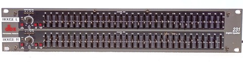 Equalizzatore grafico dbx 231 - equalizzatore,