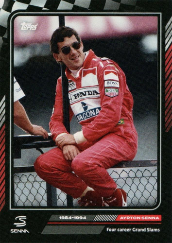 2023 topps the story senna - the,
