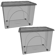2 bauli STORAGE 80LT Scatole