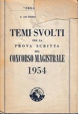 TEMI SVOLTI PER LA PROVA