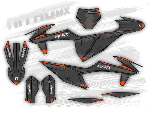Grafica compatibile ktm - compatibile, sxf