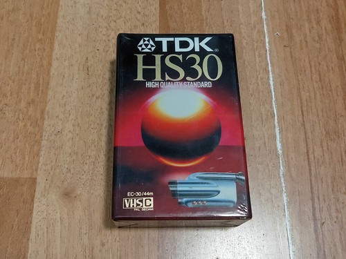 Tdk hs30 vhs per - tdk, telecamera