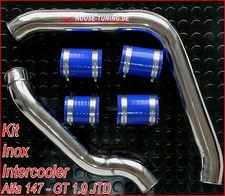 KIT INTERCOOLER INOX 147 GT 1.9 JTD M-Jet 115 120  140 150 170 CV T13