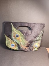 Handpainted Peacock Feathers