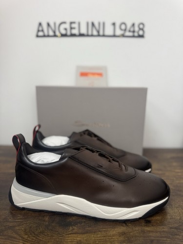Santoni innova sneaker pelle - santoni,