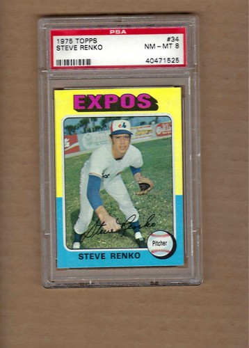 1975 topps steve - renko, 34
