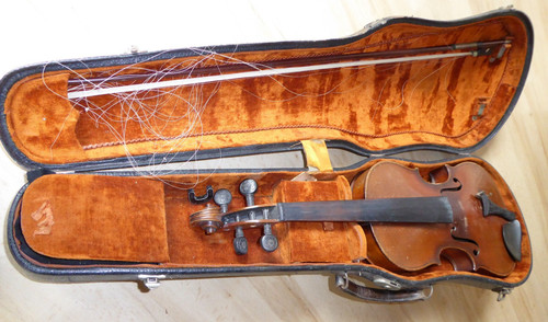 Antico violino valigetta - violino,