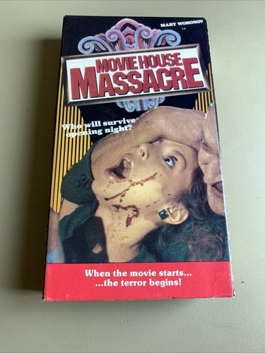 Movie house massacre vhs big - house,