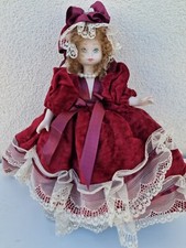 ? Exquisite Vintage Porcelain Doll - 25cm - Collectible bambola porcellana