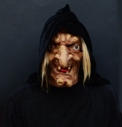 Halloween maschera strega - halloween,