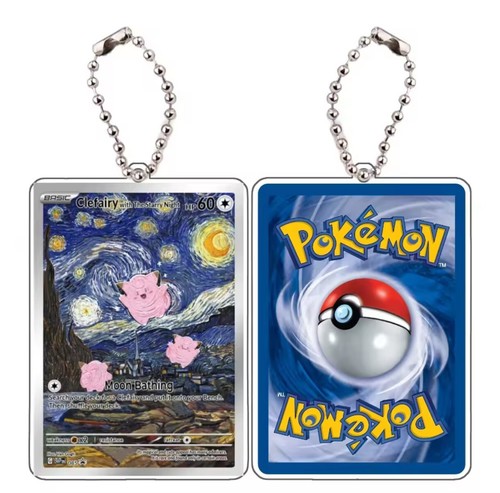 Portachiavi carte pokemon - carte,