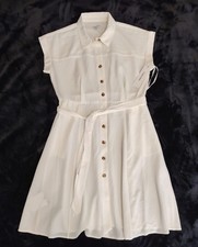 Abito midi Calvin Klein avorio