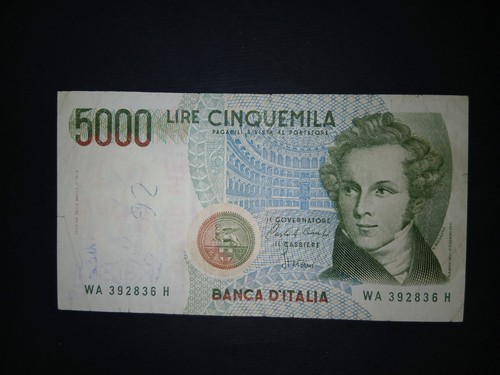 5000 lire bellini - 5000, verdi