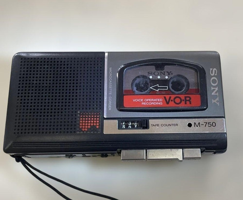 Sony 750 registratore a - m-750,