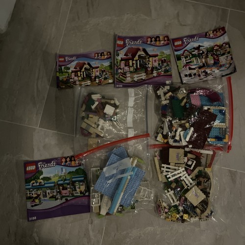 Lotto lego friends 3188 3189 - friends, 3188,