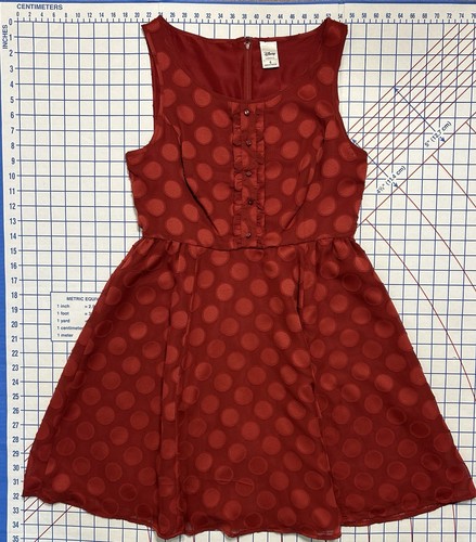 Abito rosso pois disney - pois,
