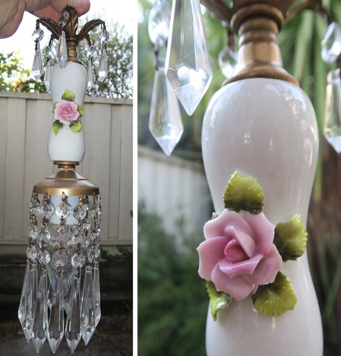 Vintage capodimonte pink - capodimonte, rose