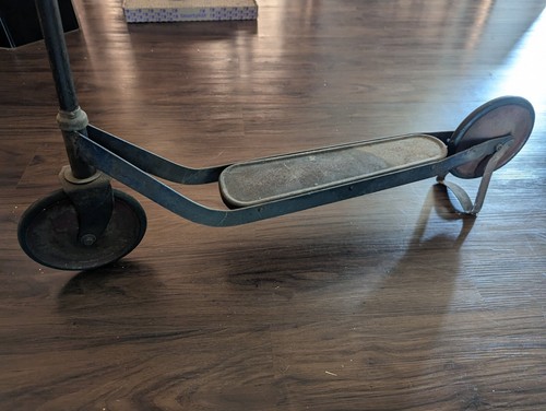 Antique 1940 scooter - antique,