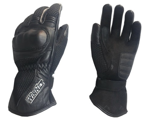 Guanti per moto pelle - da,