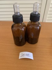 Bottigliette Contagocce Vetro 30ml Con Pipetta X Oli Essenziali,laboratorio Ect.