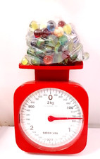 BIGLIE DI VETRO 60/70/80s - circa 750 grammi vintage - glass balls