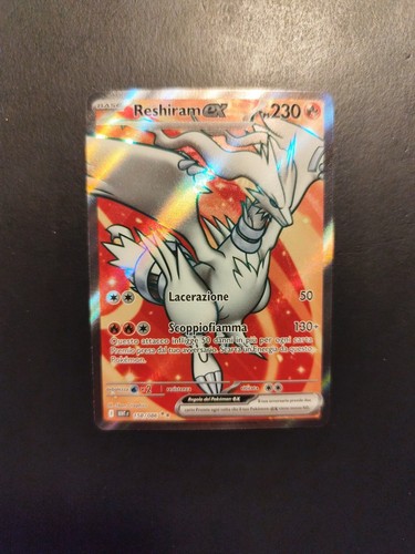 Carta pokemon reshiram - carta, ex