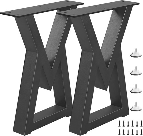Gambe per panca metallo - 16,