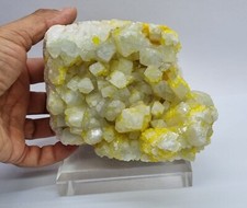 Rara Celestina Azzurra con zolfo Provenienza Miniera Grasta Sicilia