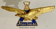 REGIA AERONAUTICA 3° CORSO SERGENTI A.C. DISTINTIVO EDIZIONI CAPPELLI