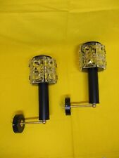 ✅ COPPIA APPLIQUE ANGELO LELLI PER ARREDOLUCE ITALIAN DESIGN 1960 PAIRSCONCE-905