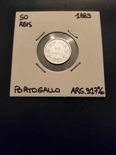 Moneta argento reis - argento,