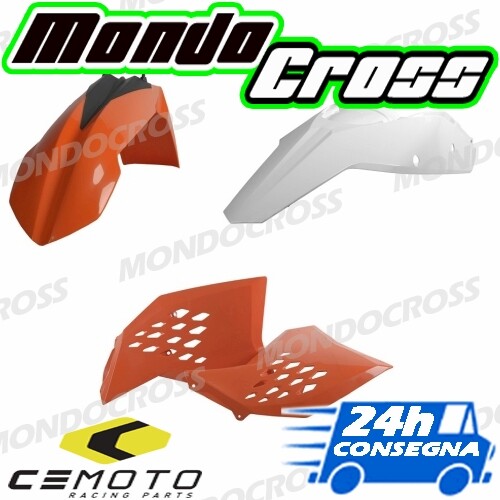 Kit plastiche cemoto arancione - kit,