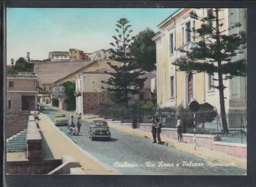 Cartolina caulonia via - caulonia,