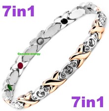 Bracciale Energia Magnetica Bracciale Potenza Salute Bio GERMANIO Magnete 7in1 Coppa