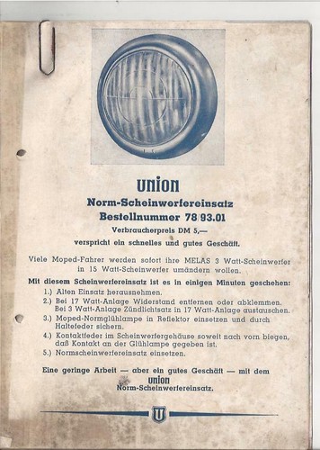 Union faro illuminazione nsu - union,