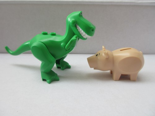 Lego toy story rex - e, con