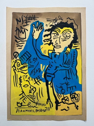 Jean michel basquiat disegno - jean-michel,