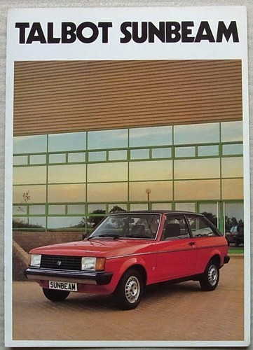 Talbot sunbeam gamma - talbot, in