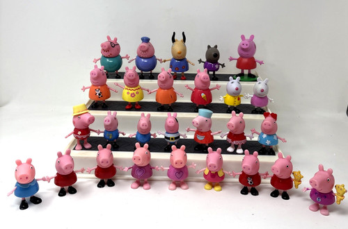 Peppa pig toy figures - pig, bundle