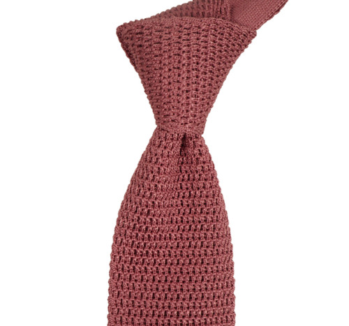 Cravatta collo seta maglia